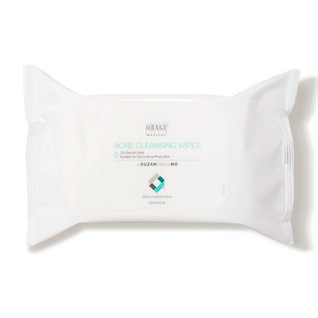  Obagi On the Go Cleansing Wipes for Oily or Acne Prone Skin – Khăn ướt giúp trị mụn – 25 pcs